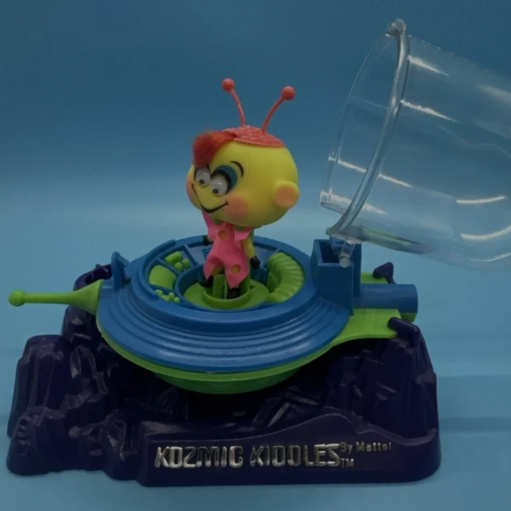 Kozmic Kiddles 1968 Mattel Martian Doll Yellow Fellow alien figurine